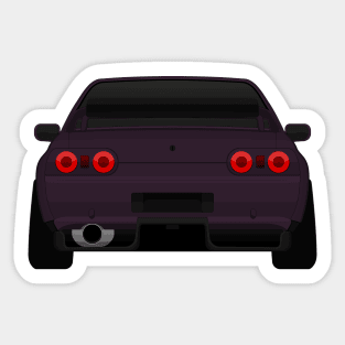 R32 rear Purple Sticker